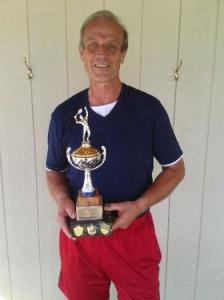 WINNER - MENS SINGLES: Michael Board